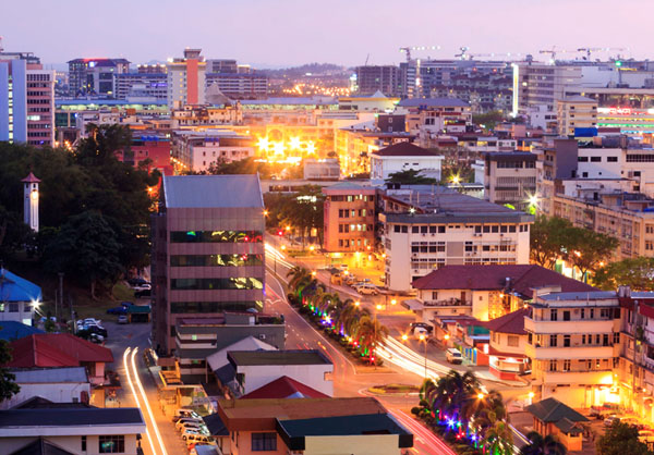 Biggest City in North Borneo